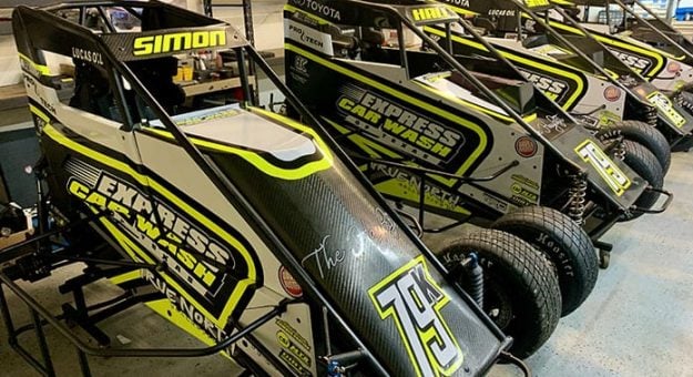 Landon Simon will drive for Ryan Hall Racing during the upcoming Lucas Oil Chili Bowl Nationals.