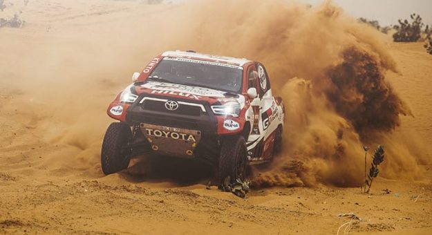 Giniel de Villiers was the winner of the fifth stage of the Dakar Rally on Thursday. (Red Bull Photo)