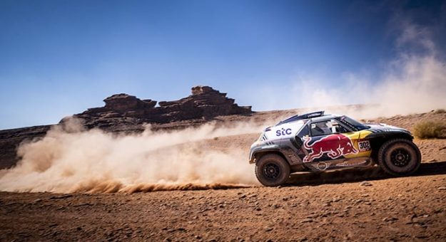 Stephane Peterhansel won Tuesday's Dakar Rally stage to extend his overall lead. (Red Bull Photo)