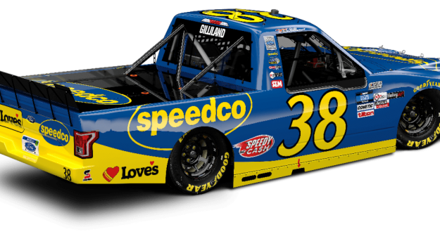 Speedco is back as a sponsor of Front Row Motorsports and Todd Gilliland.