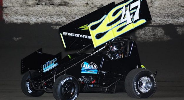 Eric Riggins Jr. was fastest in King of the 360s practice Wednesday at East Bay Raceway Park. (David Sink Photo)