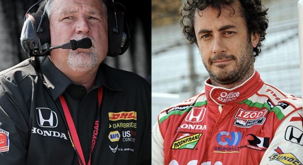 Michael Andretti (left) and Michel Jourdain (right) have teamed up to field an entry in the Super Copa Championship. (IndyCar Photos)
