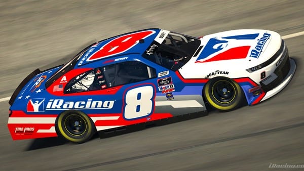 iRacing will sponsor Josh Berry at Nashville Superspeedway on June 19.