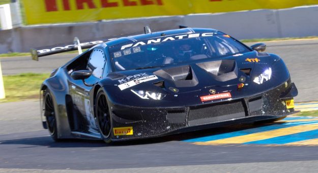 KPAX Racing's Andrea Caldarelli and Jordan Pepper topped the GT World Challenge opener on Saturday at Sonoma Raceway.