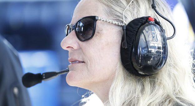 Jackie Heinricher, owner of Heinricher Racing, has teamed with Odessa Jenkins, the owner of the Women's National Football Conference. (IMSA Photo)