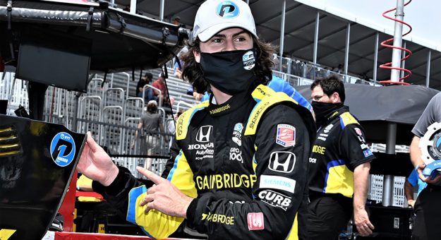 Colton Herta will start from the pole during Sunday's Grand Prix of St. Petersburg. (Al Steinberg Photo)