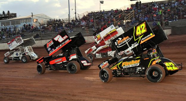 Lernerville Speedway will hosts its 1,000th sprint car race this Friday. (Hein Brothers Photo)