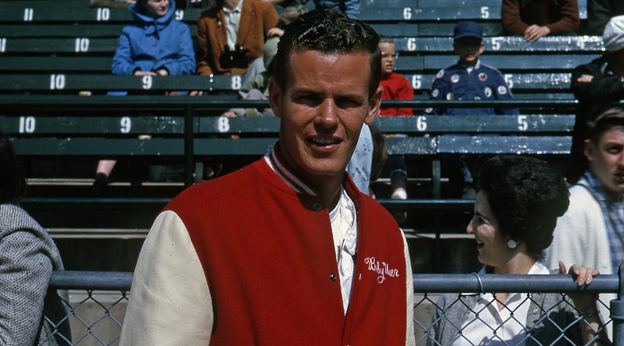Bobby Unser in 1963 at Indianapolis Motor Speedway. (IMS Archives Photo)
