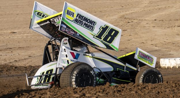 2021 Attica Sprints Cole Macedo Action Mike Campbell Photo