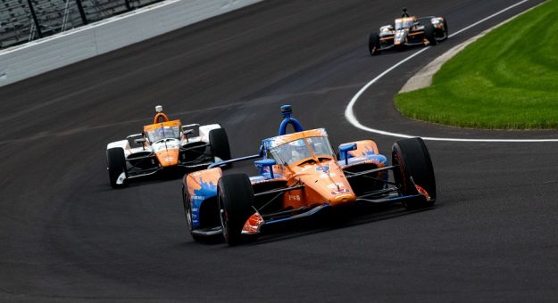 2021 Indy 500 Scott Dixon Leads Pack Of Cars Day Two Practice Doug Mathews Photo