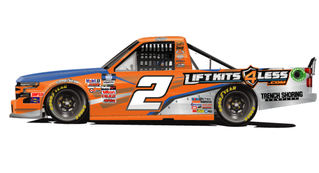 LiftKits4Less will sponsor Sheldon Creed in 12 NASCRA Camping World Truck Series races this year.