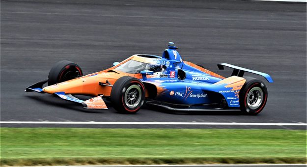 Scott Dixon was fastest during Carb Day practice for the Indianapolis 500. (Al Steinberg Photo)