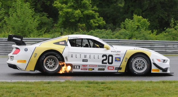 Chris Dyson scored a home victory at Lime Rock Park on Saturday. (Dave Moulthrop Photo)