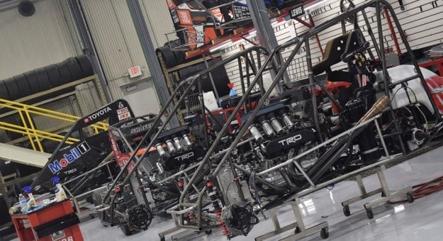 2021 Usac Imw T Off Day Cars Being Maintenanced In Kkm Shop Jacob Seelman Photo
