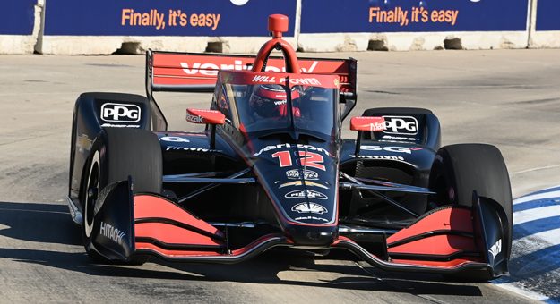 Will Power topped Friday's NTT IndyCar Series practice in Detroit, Mich. (Al Steinberg Photo)