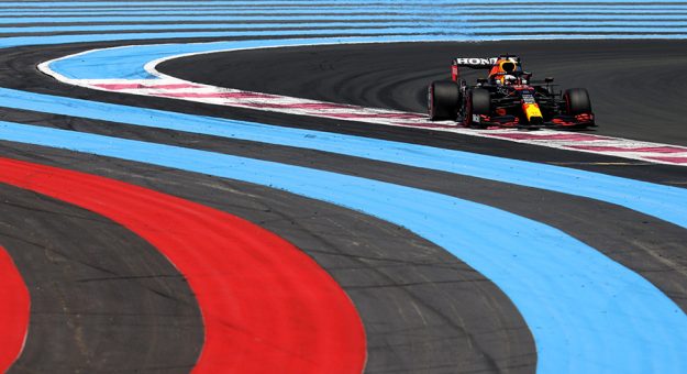 Max Verstappen was fastest during Formula One practice Friday in France. (Red Bull Photo)