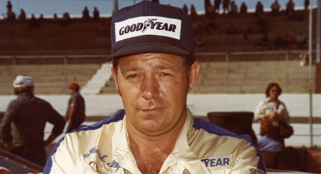 1978:  Jack Ingram won three consecutive NASCAR Late Model Sportsman titles from 1972 through 1974, plus the NASCAR Busch Grand National championship in 1982 and 1985.  (Photo by ISC Archives via Getty Images)
