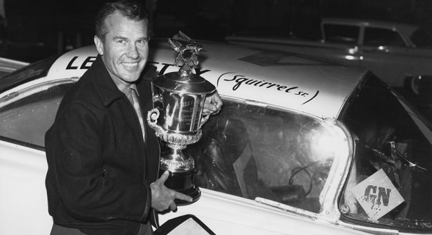 Lee Petty got into racing to feed his family. He ended up creating a dynasty. (NASCAR Archives)