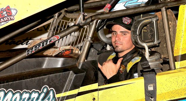 Justin Peck has gotten himself back in the hunt for the Pennsylvania Sprint Speedweek title. (Dan Demarco Photo)