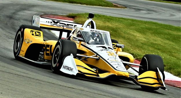 Josef Newgarden was fastest during NTT IndyCar Series practice Friday at the Mid-Ohio Sports Car Course. (Al Steinberg Photo)