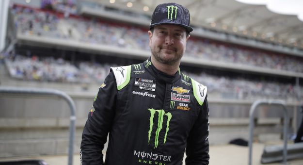 NASCAR Cup Series driver Kurt Busch (1) stands on the grid during the Inaugural EchoPark Automotive Texas Grand Prix NASCAR Cup Series race at the Circuit of the Americas in Austin, Texas, May 23, 2021.  (HHP/Tom Copeland)