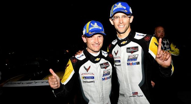 Antonio Garcia and Jordan Taylor topped the GT Le Mans class Friday at Watkins Glen Int'l. (IMSA Photo)