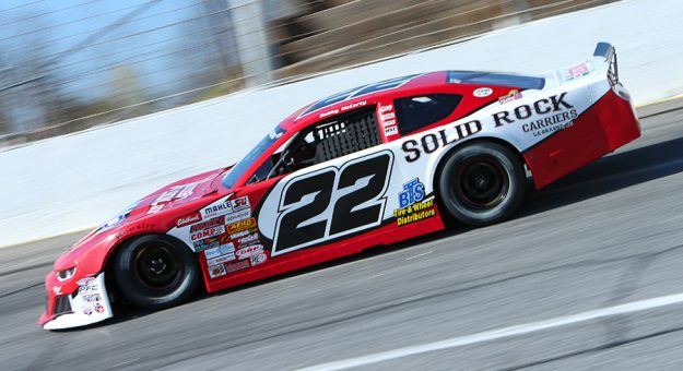 Bobby McCarty, shown here earlier this year at Hickory Motor Speedway, won Saturday's running of the Thunder Road Harley-Davidson 200 at South Boston Speedway. (Adam Fenwick Photo)