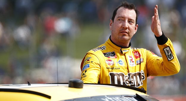 Kyle Busch will start from the pole during Saturday's Xfinity Series race at Atlanta Motor Speedway. (Jared C. Tilton/Getty Images Photo)