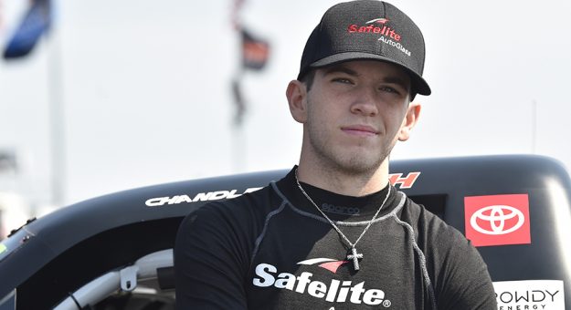 Chandler Smith was fastest in practice for the Corn Belt 150 at Knoxville Raceway. (Toyota Photo)