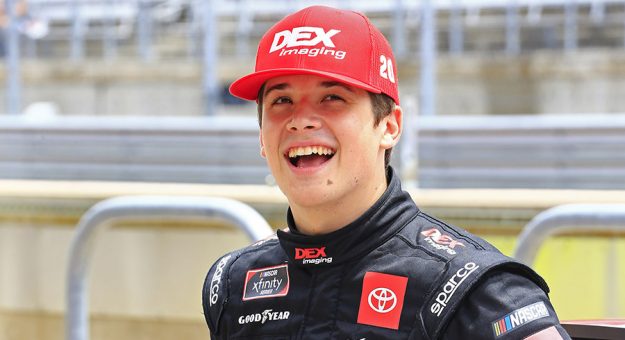 Harrison Burton has been named the driver of the No. 21 Wood Brothers Racing Ford in 2021. (HHP/Jim Fluharty Photo)