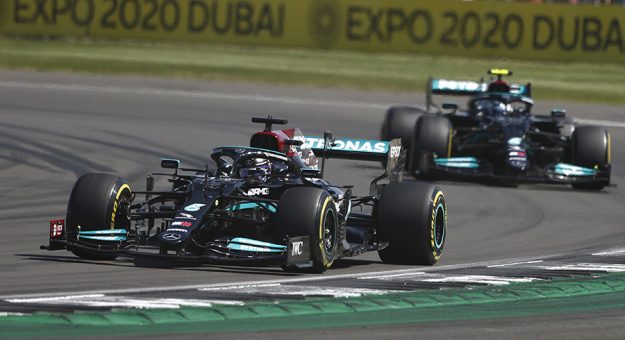 Lewis Hamilton raced to victory in the British Grand Prix Sunday afternoon at the Silverstone Circuit. (LAT Images Photo)