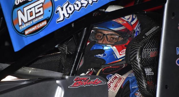 Donny Schatz is a 10-time Knoxville Nationals champion and he hopes he can make it 11 this weekend. (Frank Smith Photo)