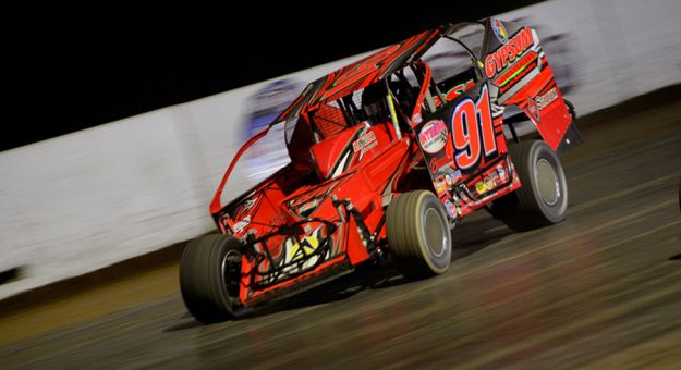Billy Decker will chase a $10,000 payday this Tuesday at Brewerton Speedawy. (Nick Graziano Photo)