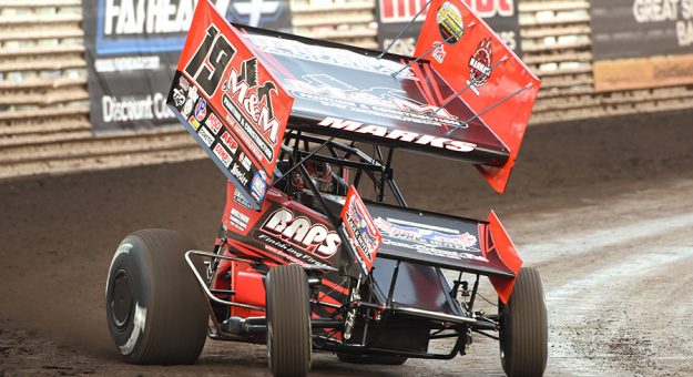 Brent Marks turned in a sixth-place finish during the Knoxville Nationals. (Paul Arch Photo)