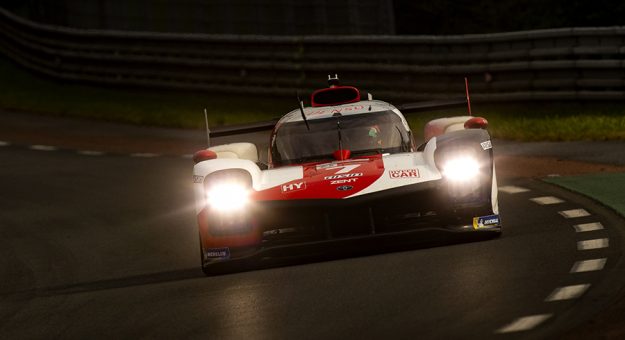 Toyota took its fourth-straight victory in the 24 Hours of Le Mans on Sunday. (Toyota Photo)