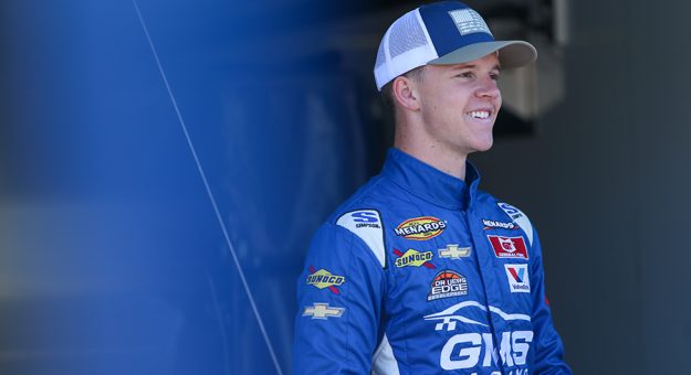 Jack Wood will return to GMS Racing for the full NASCAR Camping World Truck Series schedule in 2022. (Adam Fenwick Photo)