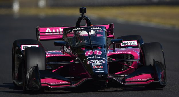 Helio Castroneves has high hopes ahead of Sunday's Grand Prix of Portland. (IndyCar Photo)