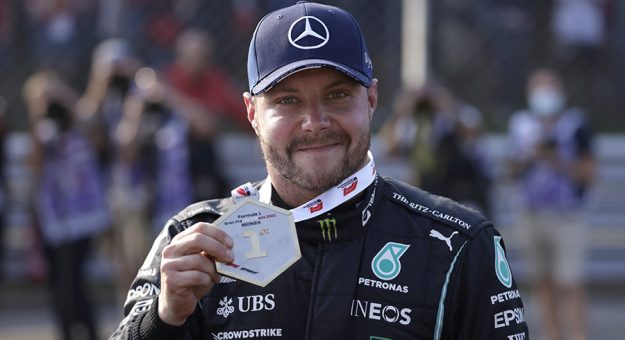 Valtteri Bottas dominated Saturday's F-1 sprint race in Monza, Italy. (LAT Images Photo)