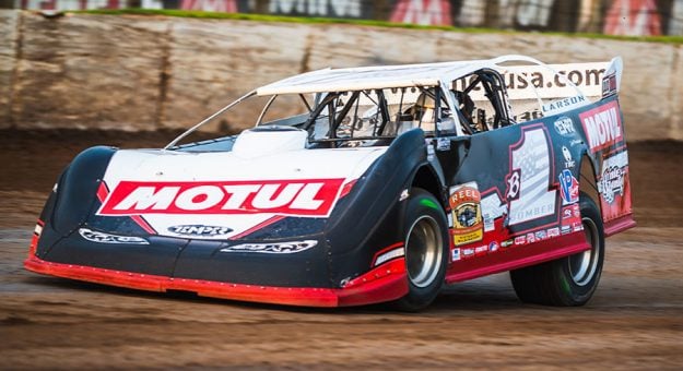 Two critical changes have helped Brent Larson to his best World of Outlaws Morton Buildings Late Model Series season to date. (Jacy Norgaard Photo)