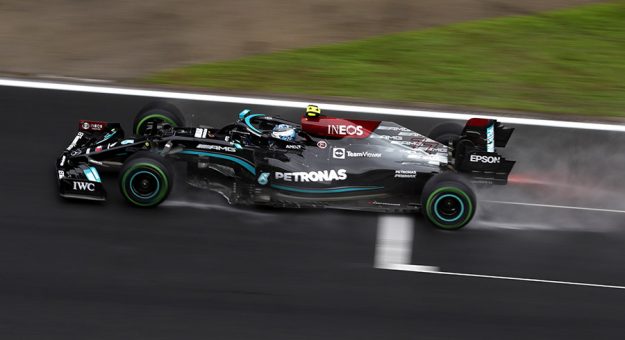 Valtteri Bottas on his way to victory Sunday in the Turkish Grand Prix. (LAT Images Photo)