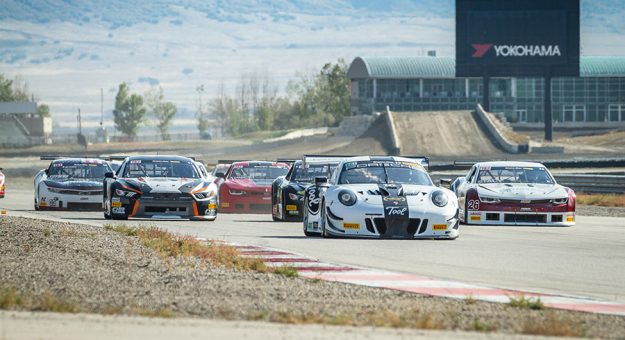 Erich Joiner leads the Trans-Am Series West Coast Championship field Sunday at Utah Motorsports Campus.