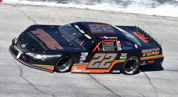 Sammy Smith won the 50th running of the Winchester 400 Sunday at Winchester Speedway. (Randy Crist Photo)