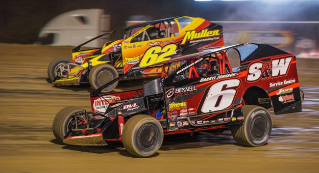 Mat Williamson (6) is one of five drivers to earn Hoosier Racing Tire Weekly Championships this year.