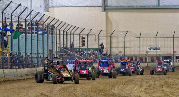 The 8th running of the Jason Leffler Memorial Presented by Fatheadz Eyewear returns with a USAC Midget non-points special event at the Southern Illinois Center in Du Quoin on Saturday night, Dec. 18. (Ray Hague Photo)