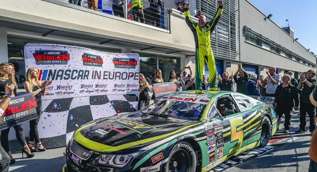 Villeneuve Naps Maiden NASCAR Euro Victory