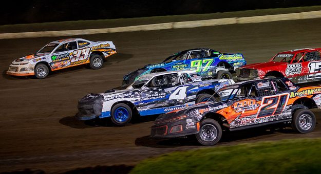 The USRA Stock Car class has been added to the weekly program at Deer Creek Speedway.