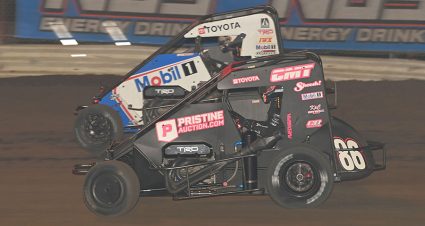 Three Cars For CB Industries On Xtreme Outlaw Midget Tour