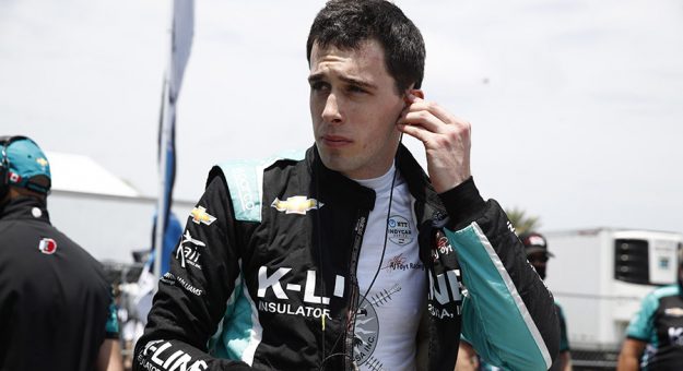 Dalton Kellett is back for another year at A.J. Foyt Racing in the NTT IndyCar Series. (IndyCar Photo)