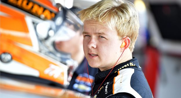 Tyler Ankrum will drive a second truck for Hattori Racing Enterprises in 2022. (Logan Riely/Getty Images Photo)