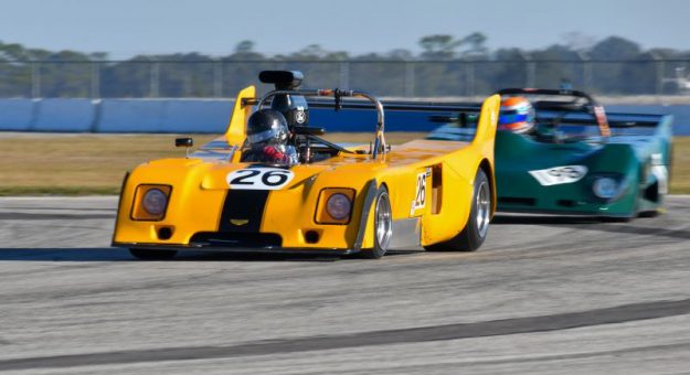The HSR Classic Sebring 12 Hour, Pistons and Props, hit the halfway mark early Saturday evening.